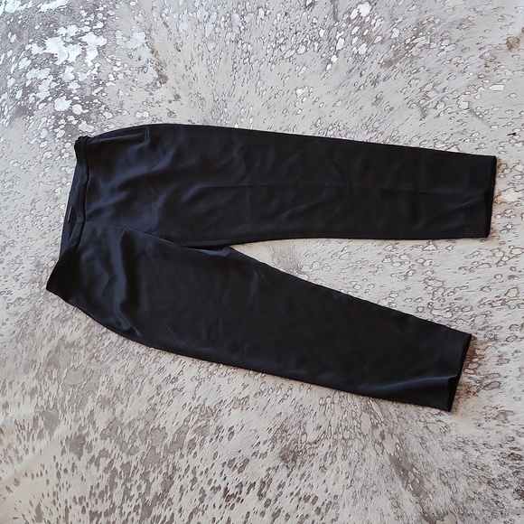 Elie Tahari Marcia Satin Ankle Pant Sz2 Black NWT - Picture 1 of 8